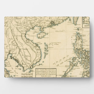 Placa Expositora Filipinas, Formosa   China Meridional