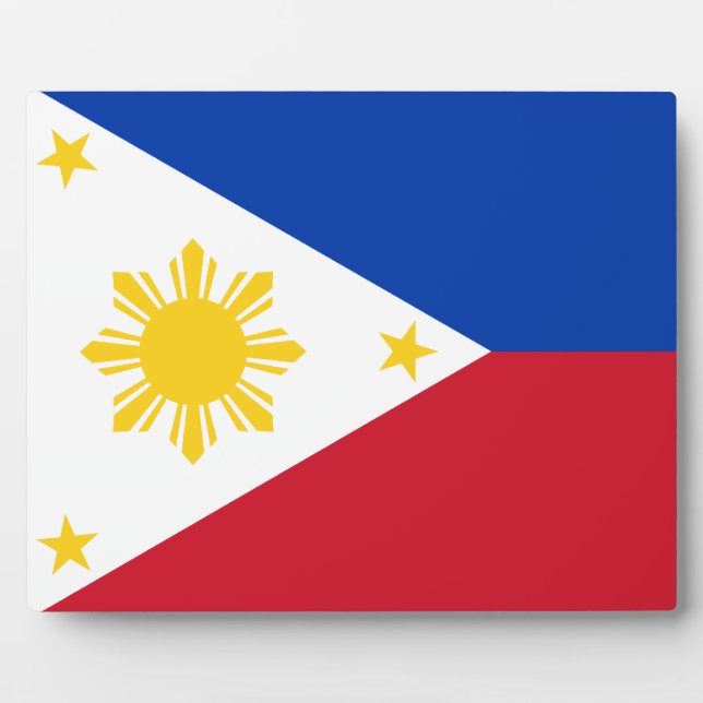 Placa Expositora Filipino Flag (Frente)