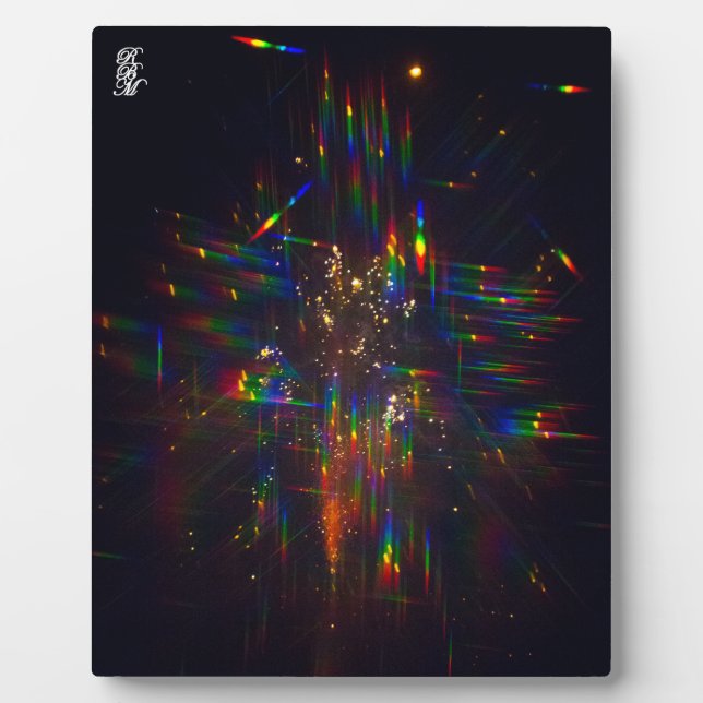 Placa Expositora Fireworks through 3D Glasses 2 (Frente)