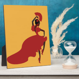 Placa Expositora Flamenco Dancer