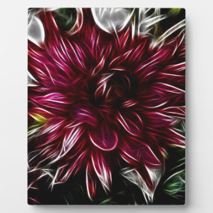 Placa Expositora Flor de Crimson