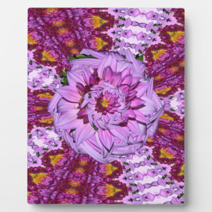 Placa Expositora Flor de Dahlia Twisted