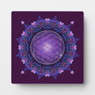 Placa Expositora FLOR DE LA VIDA / Blume des Lebens - Mandala I