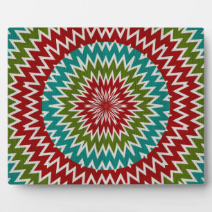 Placa Expositora Flor mandalaica hipnótica