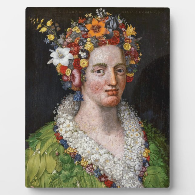 Placa Expositora Flora | Giuseppe Arcimboldo | (Frente)