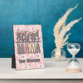 Placa Expositora Floral Boho Mama