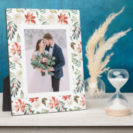 Placa Expositora Floral de invierno | Foto de vacaciones