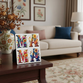 Placa Expositora Floral MAMA