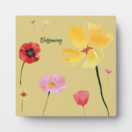 Placa Expositora Florecimiento