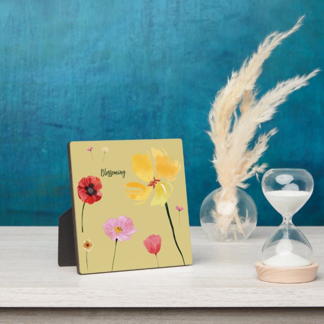 Placa Expositora Florecimiento (in situ)