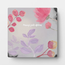 Placa Expositora Flores