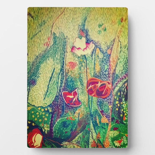 Placa Expositora Flores (Frente)