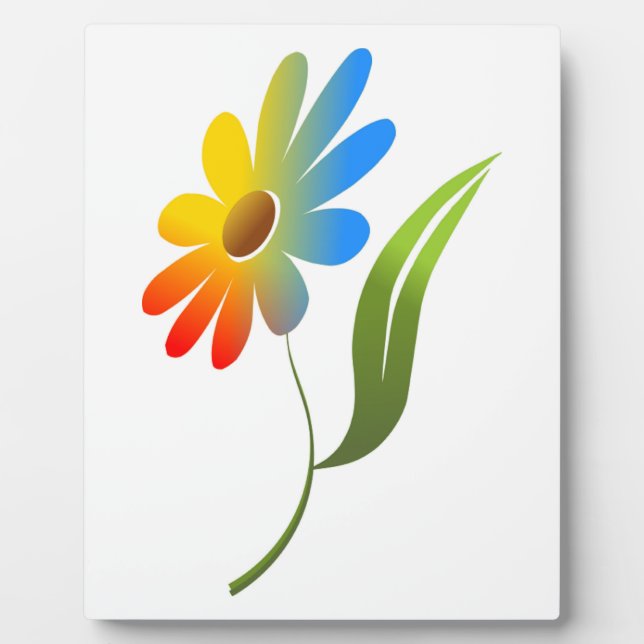 PLACA EXPOSITORA FLORES DE RAINBOW (Frente)