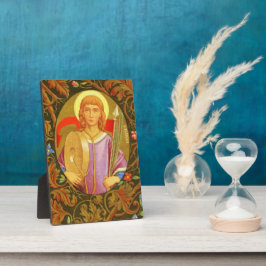 Placa Expositora Florian (PM 03) 5"x7" Plaque 2 con Easel