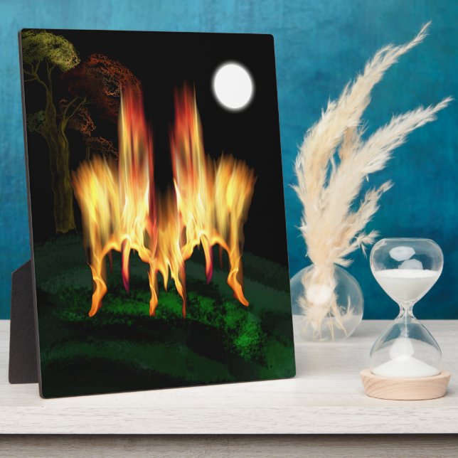 Placa Expositora Flota de fuego (Lado)