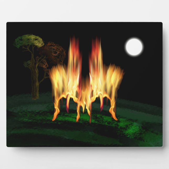 Placa Expositora Flota de fuego (Frente)