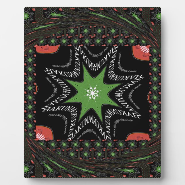 Placa Expositora Fondo de estrellas de remolque (Frente)