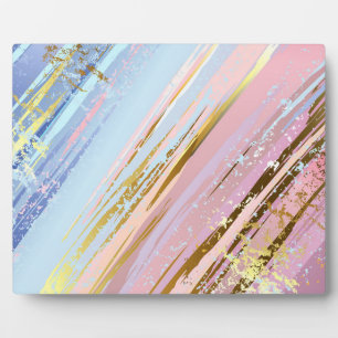 Placa Expositora Fondo rosa texturizado