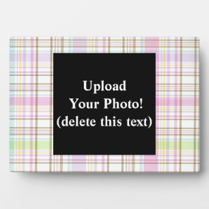 Placa Expositora Fondo rosado revestido