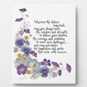 Placa Expositora For the graduate