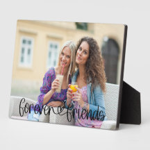 Forever Friends Love Heart Typography Personalizad