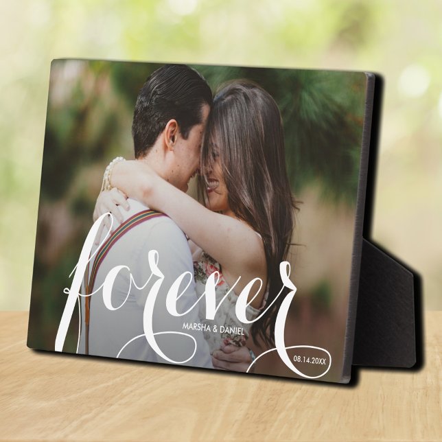Placa Expositora FOREVER Script Easel Back Photo Frameless (Subido por el creador)