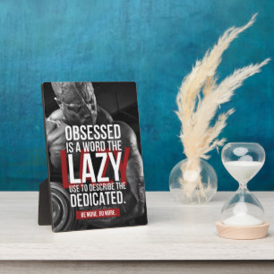 Placa Expositora Formación "Construcción de cuerpos" Gimnasio Motiv