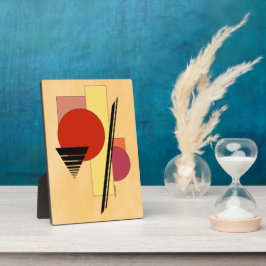 Placa Expositora Formas abstractas