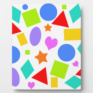 Placa Expositora Formas y colores