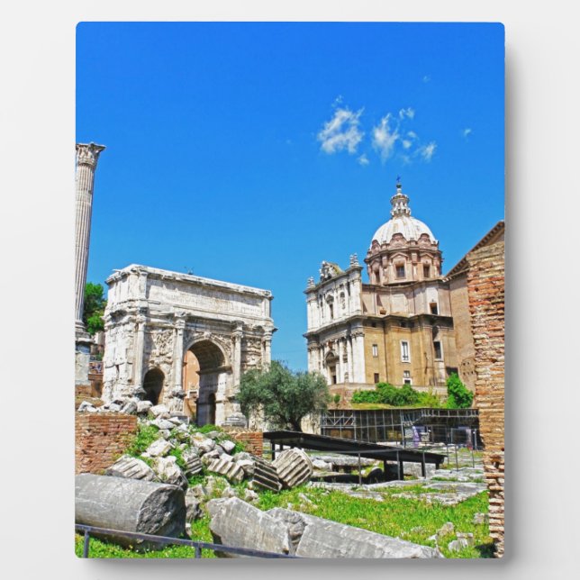 Placa Expositora Foro romano (Frente)