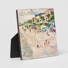 Placa Expositora "Fort Myer's Beach" Florida Easel