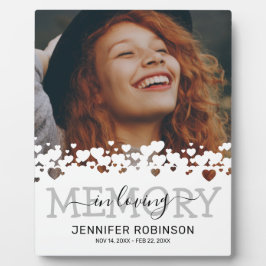 Placa Expositora Foto conmemorativa de simpatía moderna