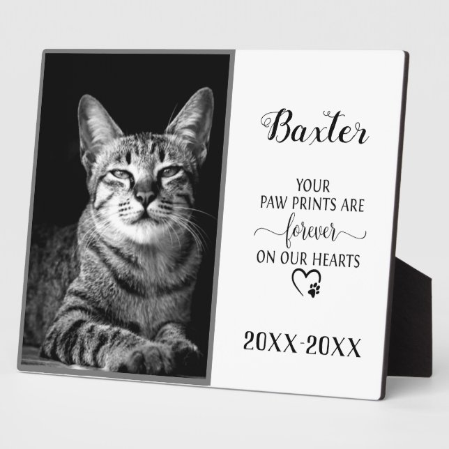 Placa Expositora Foto conmemorativa del Mascota del personalizable (Lado)