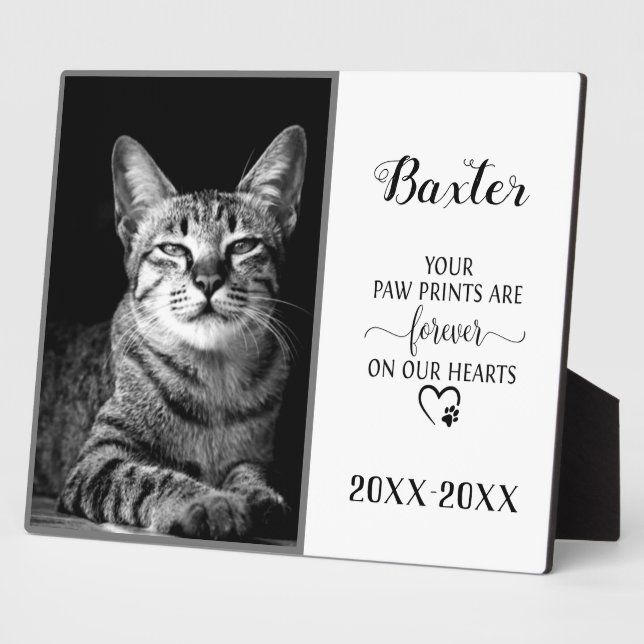 Placa Expositora Foto conmemorativa del Mascota del personalizable (Lado)