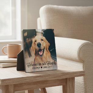 Placa Expositora Foto conmemorativa del memorial de mascotas para s