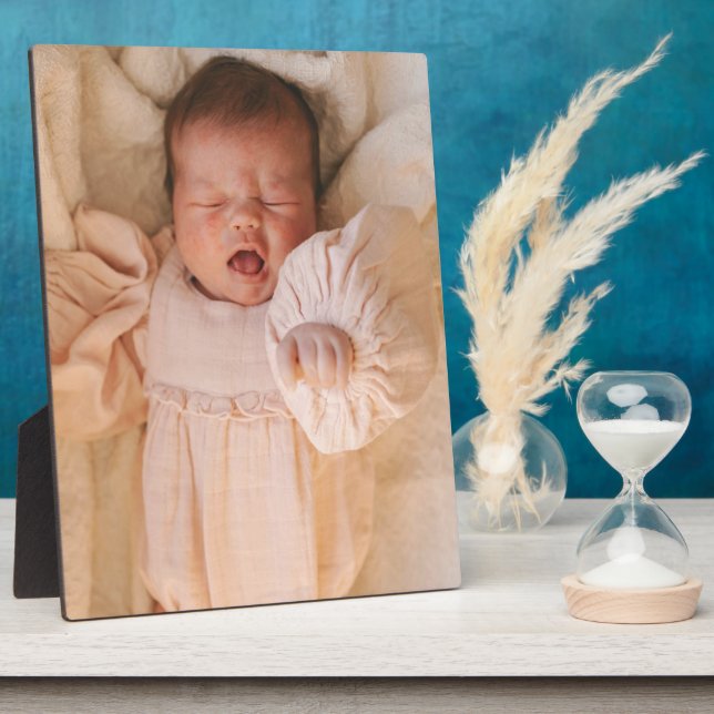 Placa Expositora Foto de bebé (Lado)