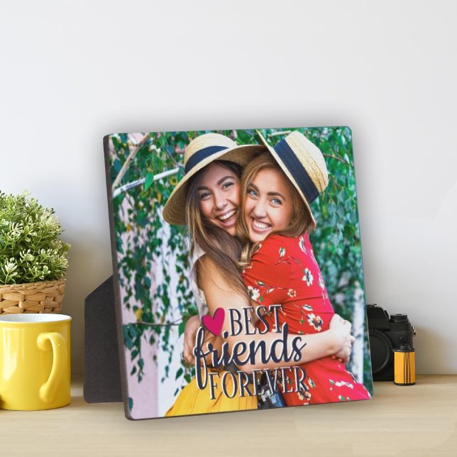 Placa Expositora Foto de BFF Los mejores amigos para siempre modern (Subido por el creador)