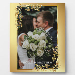 Placa Expositora Foto de boda elegante