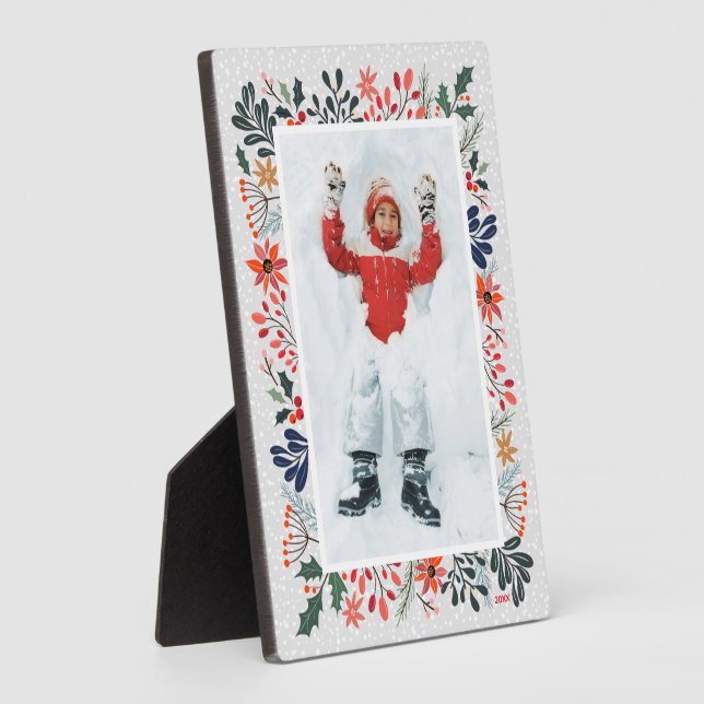 Placa Expositora Foto de invierno (Lado)