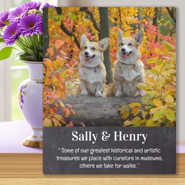 Placa Expositora Foto de Mascota de poemas personalizados de Dog Lo (Subido por el creador)