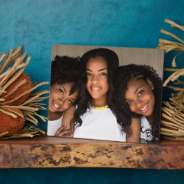 Placa Expositora Foto de mejor amigo Tabletop Plaque con Easel