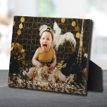 Placa Expositora Foto de nieto de regalo de la abuela<br><div class="desc">La foto de su hijo y AME A USTED GRANDMA, o cualquier texto, se coloca directamente en el panel de trabajo para una imagen asombrosamente nítida con una superficie limpia y fácil de borrar. Tabletop, en una estantería o escritorio, esta placa con un caballete empotrado es ideal para regalar a...</div>