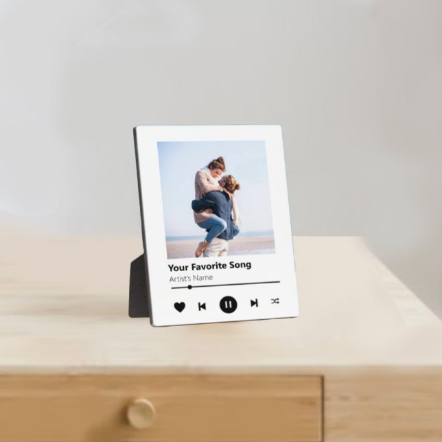 Placa Expositora Foto de parejas personalizados | Regalos musicales (Subido por el creador)