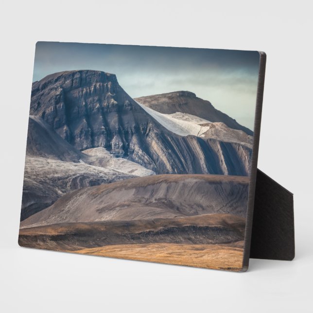 Placa Expositora Foto de Spitsbergen Landscape (Lado)