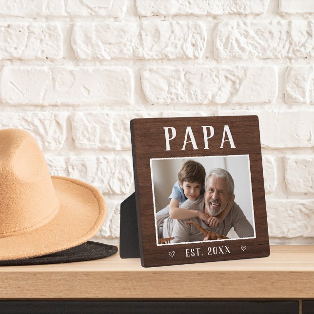 Placa Expositora Foto del abuelo de papá personalizado ruso (Subido por el creador)