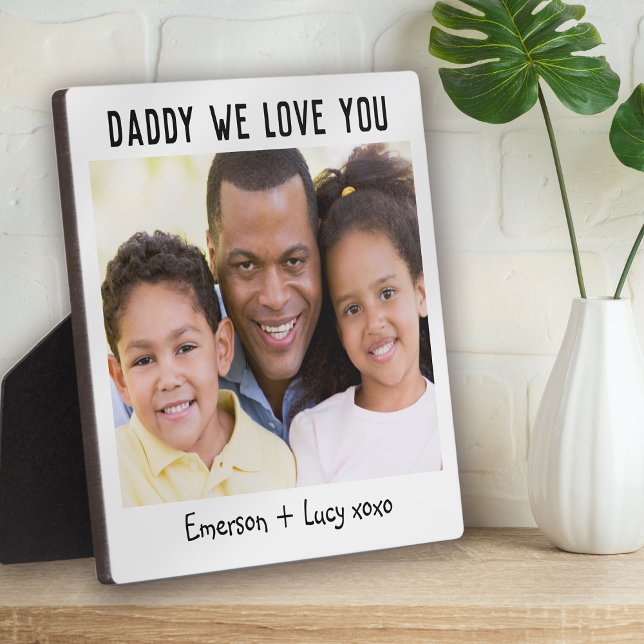 Placa Expositora Foto del Día de Papá te amamos (Subido por el creador)
