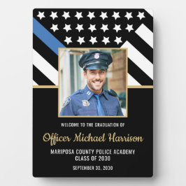 Placa Expositora Foto del partido de graduación de la Academia de P