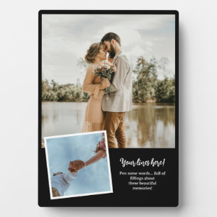 Placa Expositora Foto personalizable para pareja o familia