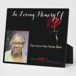 Placa Expositora Foto personalizada