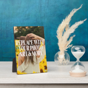 Placa Expositora Foto personalizada